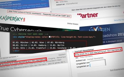 Pre-Header im E-Mail-Marketing